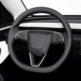 FACIA ABS Steering Wheel Button and V-Shape Trim Cover for Model Y Juniper Tesery