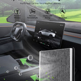 FACIA Activated Carbon Cabin Air Filter for Cybertruck Multi-Layer HEPA Filtration