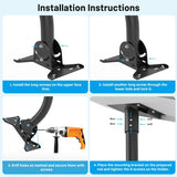 FACIA Adjustable Roof Wall Mount Kit V4 for Starlink Gen3