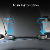 FACIA Adjustable SPA Memory Foam Headrest 10cm Vertical Adjustment for Model 3/Y