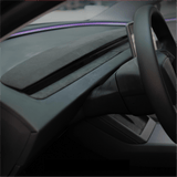 FACIA Alcantara Dashboard Replacement for Tesla Model Y Juniper / Model 3 Highland Premium Matte Finish