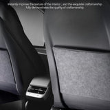 FACIA Alcantara Seat Back Protector for Model 3 Highland/Y Juniper 2-Pack Premium Comfort