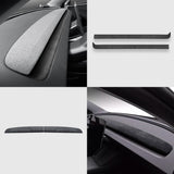 FACIA Alcantara Spliced Dash Trim for Tesla Model 3 Highland / Model Y Juniper (2PCS)