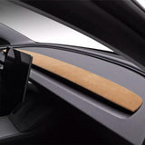 FACIA Alcantara Spliced Dash Trim for Tesla Model 3 Highland / Model Y Juniper (2PCS)