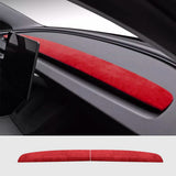 FACIA Alcantara Spliced Dash Trim for Tesla Model 3 Highland / Model Y Juniper (2PCS)