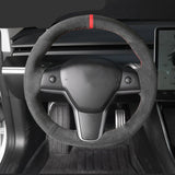 FACIA Alcantara Steering Wheel Cover for Tesla Model S / Model X