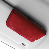 FACIA Alcantara Sun Visor Glasses Case for Tesla