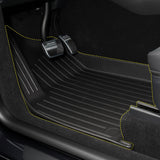 FACIA TESERY All Weather 3D TPE Floor Mats for Model Y Standard (LHD)