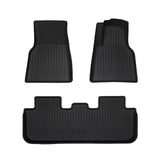 FACIA All Weather 3D TPE Floor Mats for Tesla Model Y Juniper