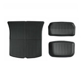 FACIA All Weather Front And Rear TPE Trunk Mat for Model Y TESERY