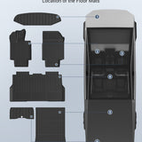 FACIA All Weather TPE Floor Mats for Cybertruck