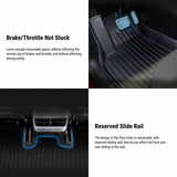 FACIA All Weather TPE Floor Mats for Tesla Model Y 7 Seats