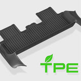 FACIA All Weather TPE Floor Mats with Door Sill Protector for Model Y Juniper (LHD)
