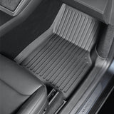 FACIA All Weather TPE Floor Mats with Door Sill Protector for Model Y Juniper (LHD)