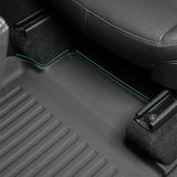 FACIA All Weather TPE Floor Mats with Door Sill Protector for Model Y Juniper (LHD)
