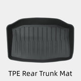 FACIA All Weather TPE Front Rear Trunk Mat for Tesla Model 3