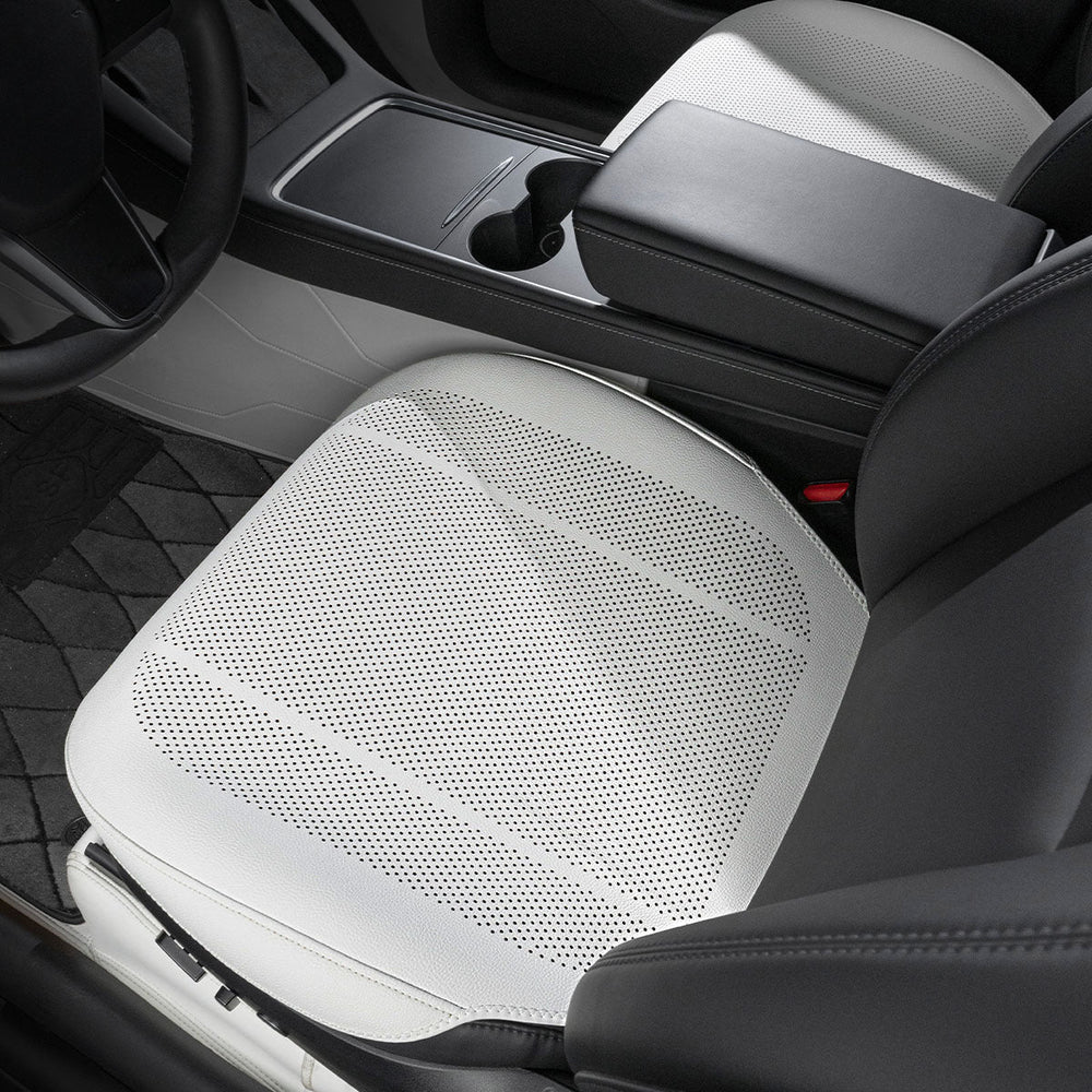 FACIA All-Wheather Nappa Leather Car Seat Covers for Tesla Model 3/Y/S/X