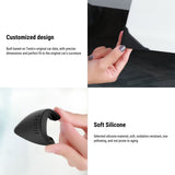 FACIA Rubber Door Edge Guards for Tesla Universal Fit 3M Adhesive Heat and Cold Resistant