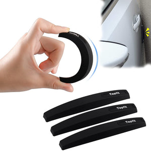 FACIA Rubber Door Edge Guards for Tesla Universal Fit 3M Adhesive Heat and Cold Resistant