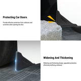 FACIA Rubber Door Edge Guards for Tesla Universal Fit 3M Adhesive Heat and Cold Resistant