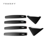 FACIA Rubber Door Edge Guards for Tesla Universal Fit 3M Adhesive Heat and Cold Resistant