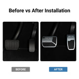 FACIA Anti-Slip Pedal Covers for Model 3/Y 2-Piece Set Aluminum
