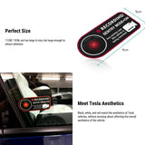 FACIA Anti-Theft Warning Sentry Mode Clings (4pcs) for Tesla
