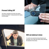FACIA Anti-Theft Warning Sentry Mode Clings (4pcs) for Tesla