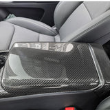 FACIA Armrest Box Dry Carbon Fiber Overlay for Model S/X 2021+