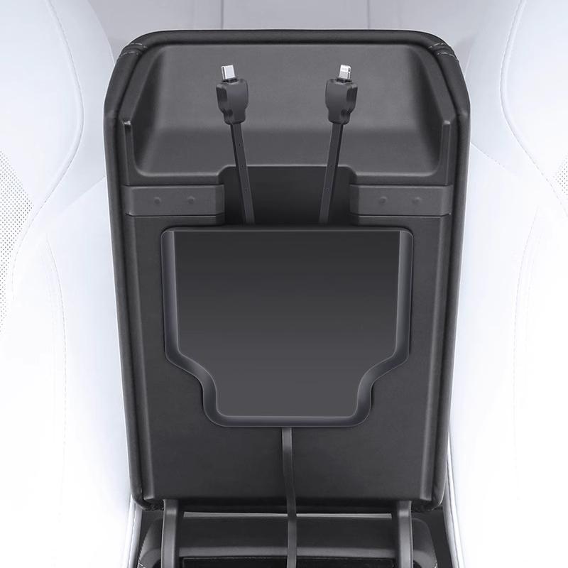 FACIA Armrest Box Hidden Expansion Dock for Model Y Juniper and Model 3 Highland and Model YL