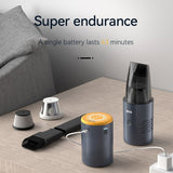 FACIA BAYU Wireless Handheld Car Vacuum Cleaner 19500Pa Suction 60Min Runtime