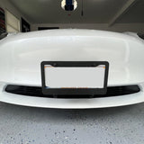 FACIA Black License Plate Frame for Tesla (2pcs)