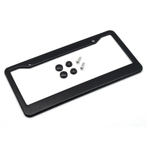 FACIA Black License Plate Frame for Tesla (2pcs)