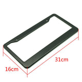 FACIA Black License Plate Frame for Tesla (2pcs)