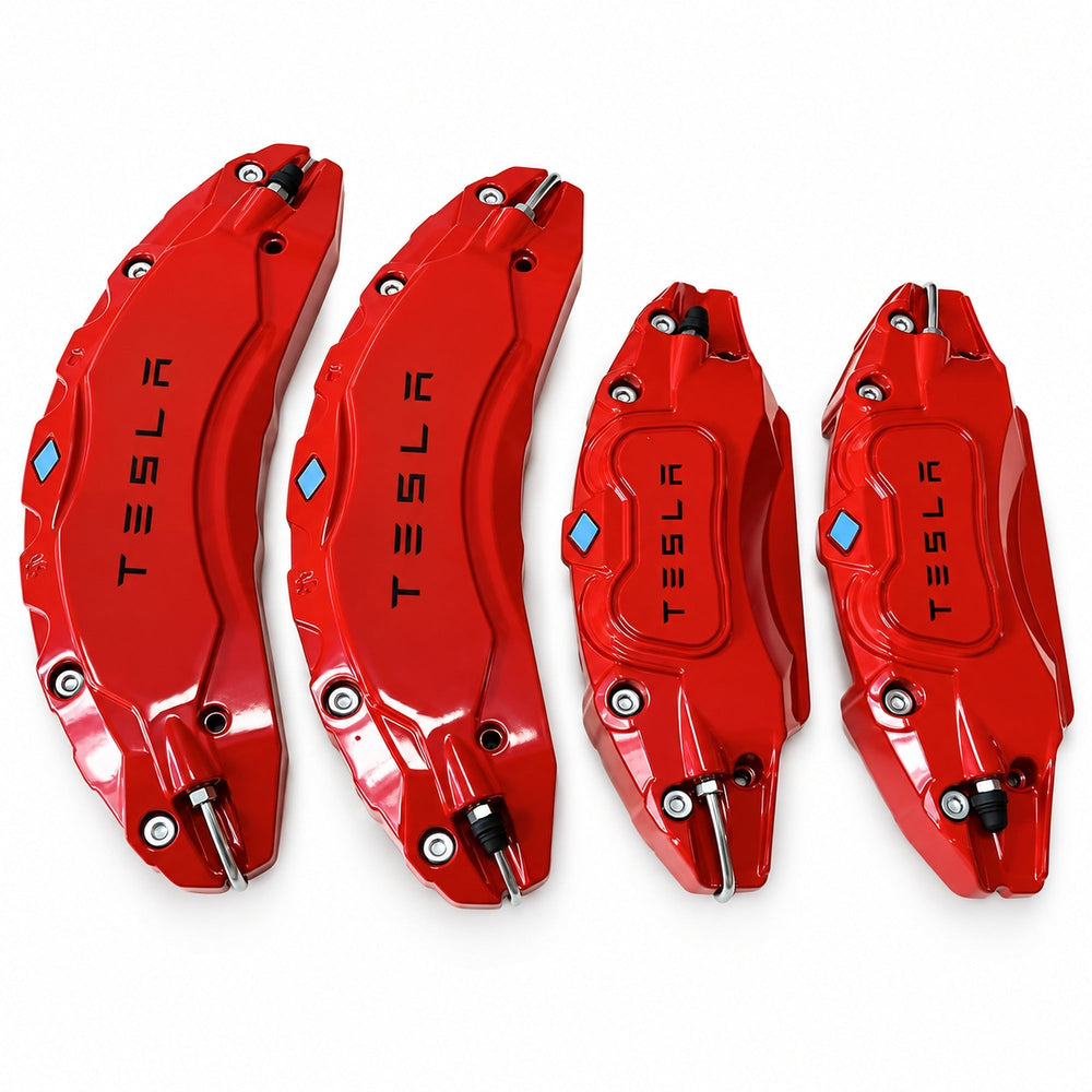 FACIA Brake Caliper Covers for Tesla Model S/X 4-Piece Aluminum Set