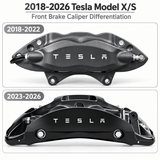FACIA Brake Caliper Covers for Tesla Model S/X 4-Piece Aluminum Set