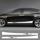 FACIA Side Skirt Stripe Decals (2-Pack) 3 Styles Multiple Colors Scratch Protection