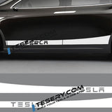 FACIA Side Skirt Stripe Decals (2-Pack) 3 Styles Multiple Colors Scratch Protection