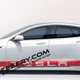 FACIA Side Skirt Stripe Decals (2-Pack) 3 Styles Multiple Colors Scratch Protection