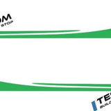 FACIA Side Skirt Stripe Decals (2-Pack) 3 Styles Multiple Colors Scratch Protection