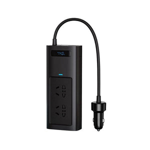 FACIA 150W Car Power Inverter for Model 3/Y EU Outlets LCD Display Smart Cooling
