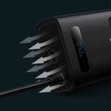 FACIA 150W Car Power Inverter for Model 3/Y EU Outlets LCD Display Smart Cooling