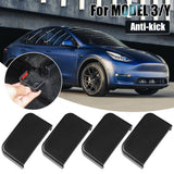 FACIA Seat Slide Rail Safety Plugs for Model 3/Y 4-Pack