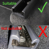 FACIA Seat Slide Rail Safety Plugs for Model 3/Y 4-Pack