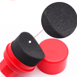 FACIA Tire Shine Applicator Sponge Arc Design Storage Lid 2 Styles 3 Colors