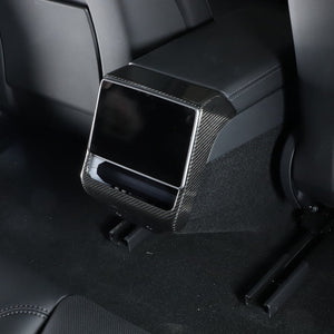 FACIA Carbon Fiber Backseat Vent Cap Cover For Model 3 Highland and New Model Y