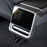 FACIA Carbon Fiber Backseat Vent Cap Cover For Model 3 Highland and New Model Y