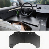 FACIA Carbon Fiber Pattern Foldable Working Tray Table for Model 3 Highland and Model Y Juniper ABS