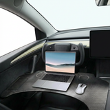 FACIA Carbon Fiber Pattern Foldable Working Tray Table for Model 3 Highland and Model Y Juniper ABS