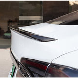 FACIA Carbon Fiber Rear Trunk Spoiler Blade Performance Style for Tesla Model S